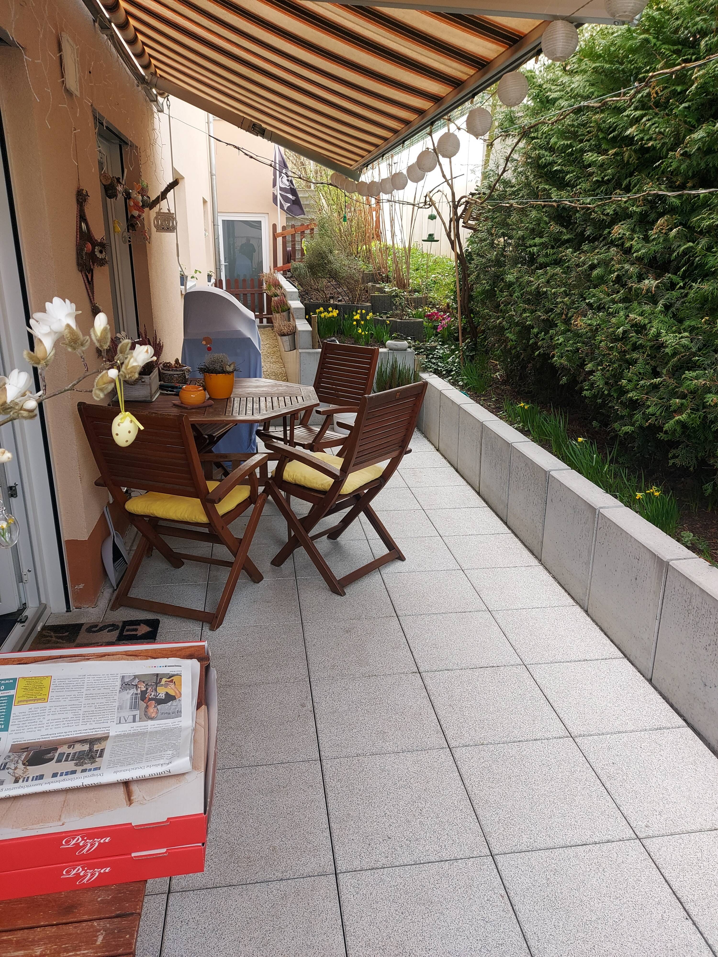 Immobilie in Albersweiler - Wohnung mit 4 Zimmer  Einzelgarage und Garten - Bild 0