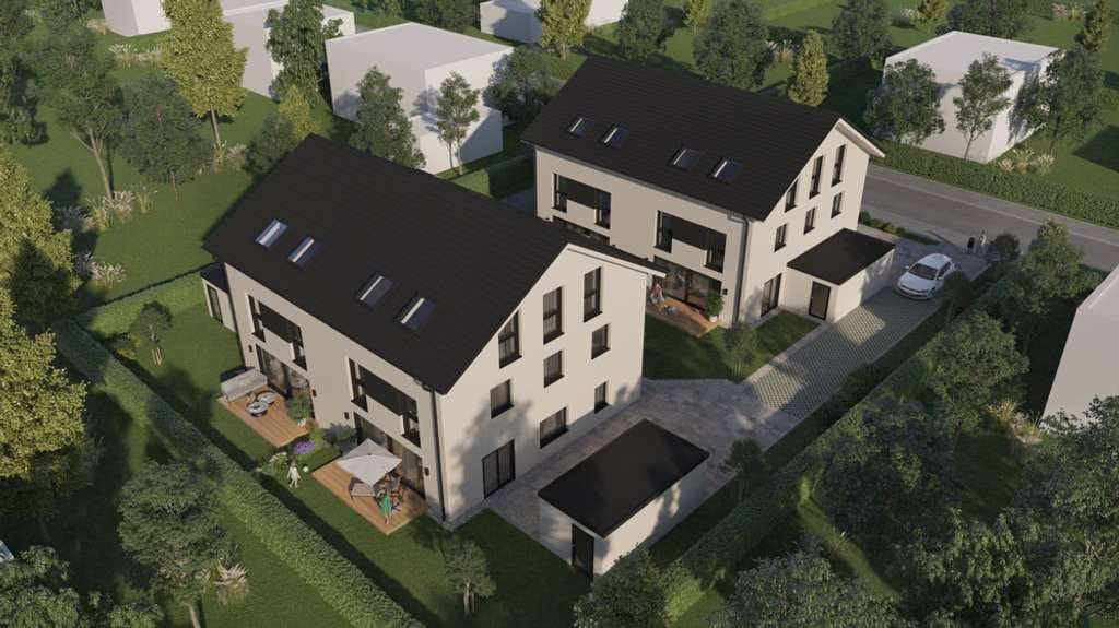Immobilie in Zeitlarn - RosenHomes- Neubau moderne Doppelhaushälfte mit Südterrasse, 2 Stellplätzen, KfW 55  - Haus 1 - Bild 4