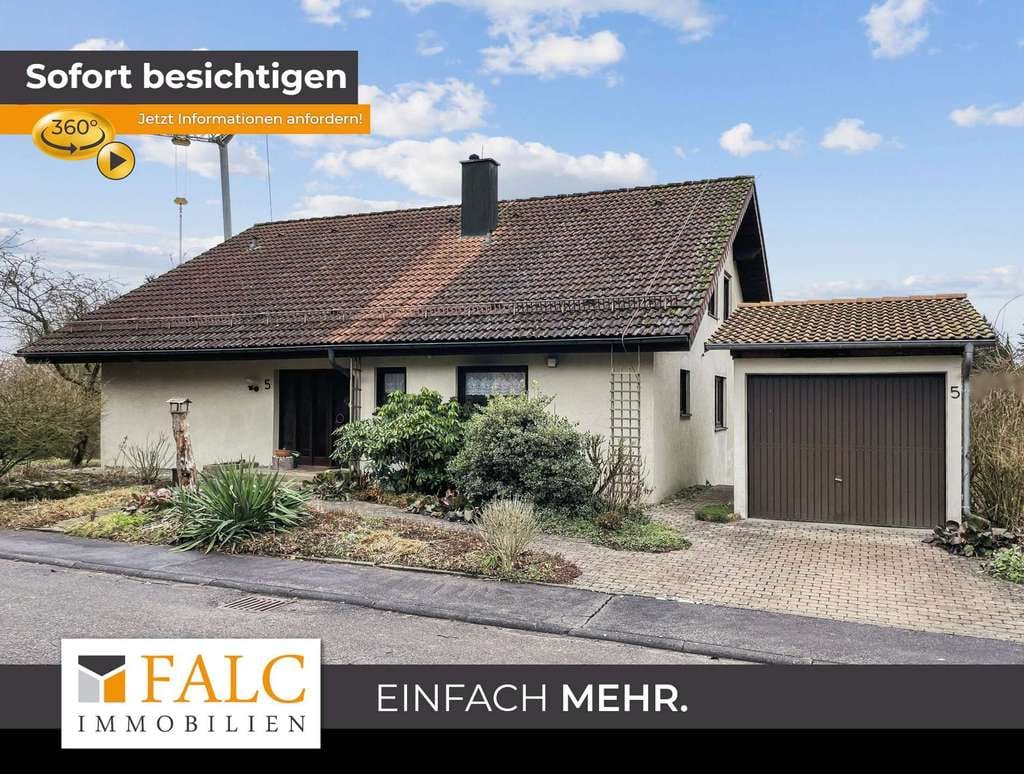 Immobilie in Jagsthausen - Naturnahes Wohnen flexibel gestalten! – FALC-Immobilien Öhringen - Bild 0