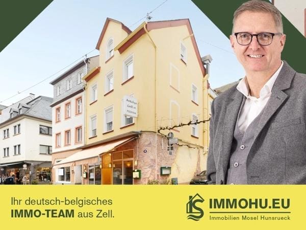 Immobilie in Zell (Mosel) - Gepflegtes Wohn- und Geschäftshaus mit beliebten Dönerladen in der Fußgängerzone von Zell - Bild 0