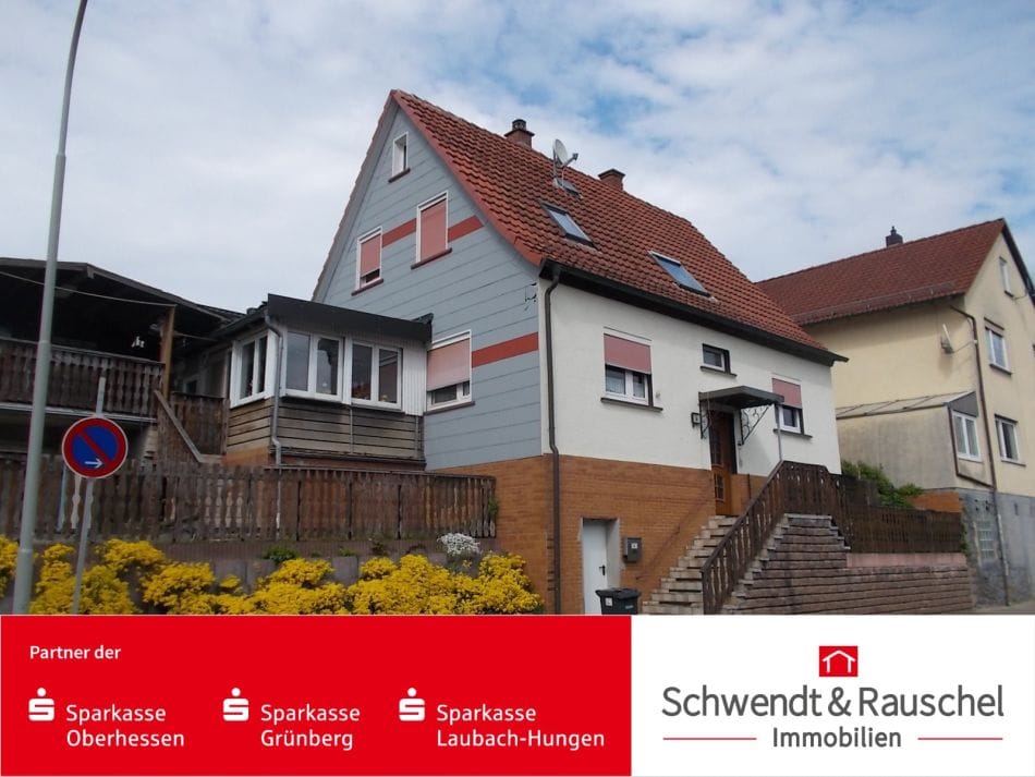 Immobilie in Büdingen - Günstiges kleines Haus – viel Potential! EFH in Büdingen-Wolferborn - Bild 0