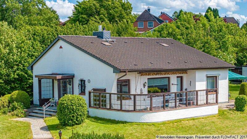Immobilie in Sterup - Ebenerdiger Bungalow- großes, erhöhtes Grundstück- solider Zustand - Bild 0