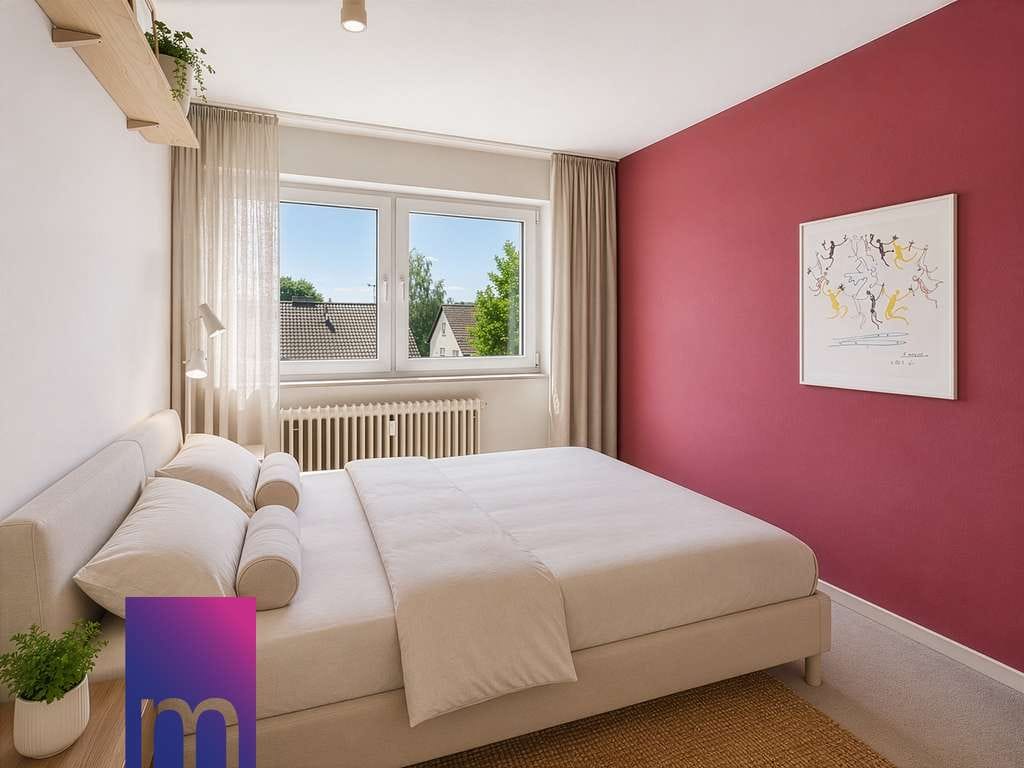 Immobilie in Denkendorf - Wohnen mit Ausblick – charmante 2,5-Zimmer-Wohnung mit sonnigem Balkon in ruhiger Lage - Bild 3