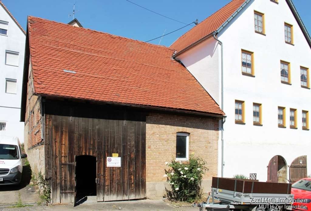 Immobilie in Nordheim - Traditionelles Bauernhaus mit Scheune - Bild 1