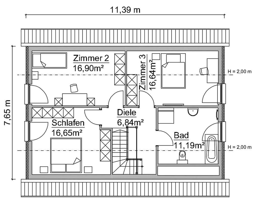 Immobilie in Burow - A+ EFH inkl. 780 qm Grundstück in 17089 Burow - Bild 2