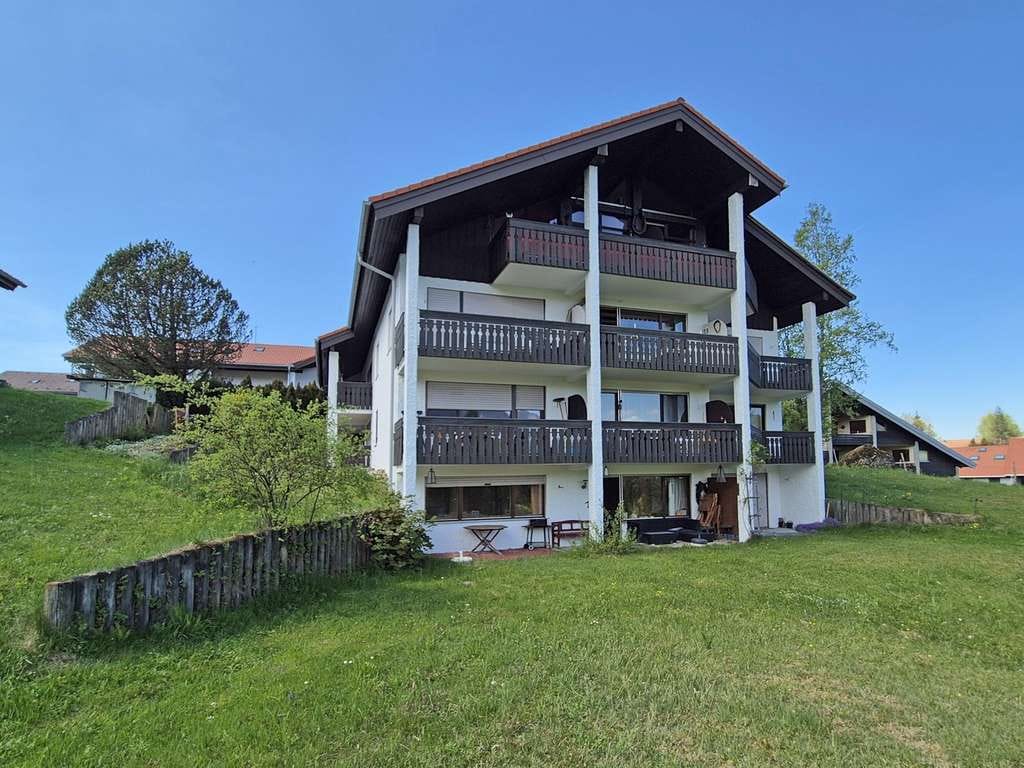 Immobilie in Oberstaufen - Sonnenbalkon, Sauna, TOP Lage, TG Stellplatz - frei - OHNE Provision - Bild 0