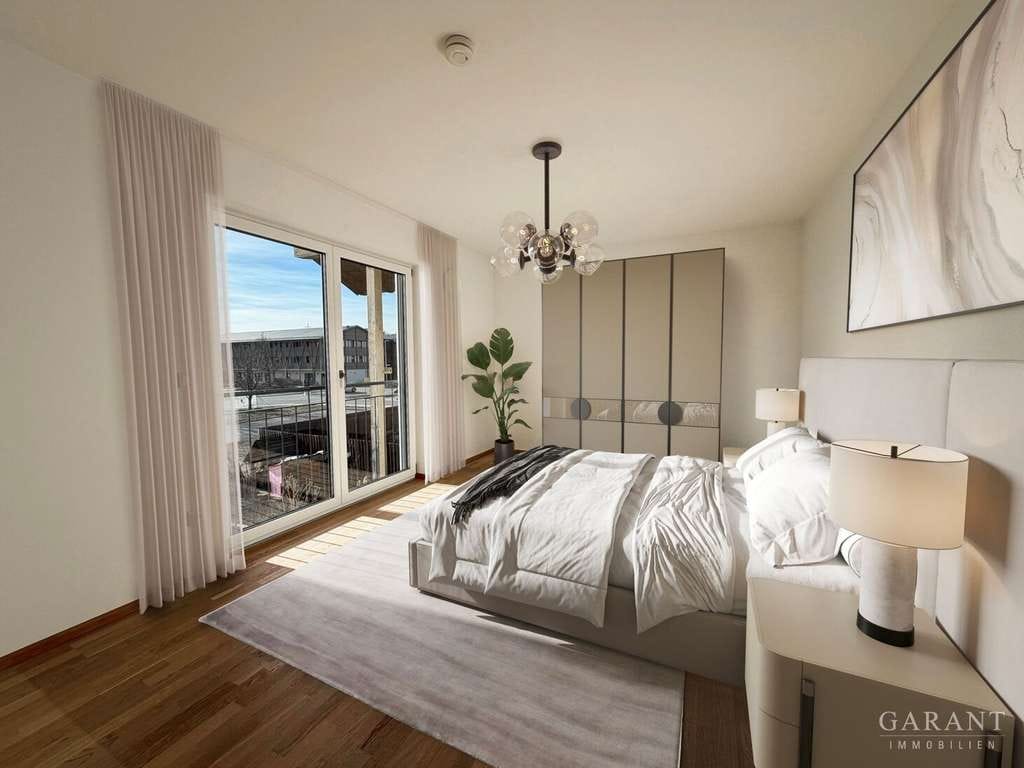 Immobilie in Prutting - Maisonette mit Galerie und Alpenblick - Wohnen auf zwei Ebenen wie im eigenen Haus - Bild 2