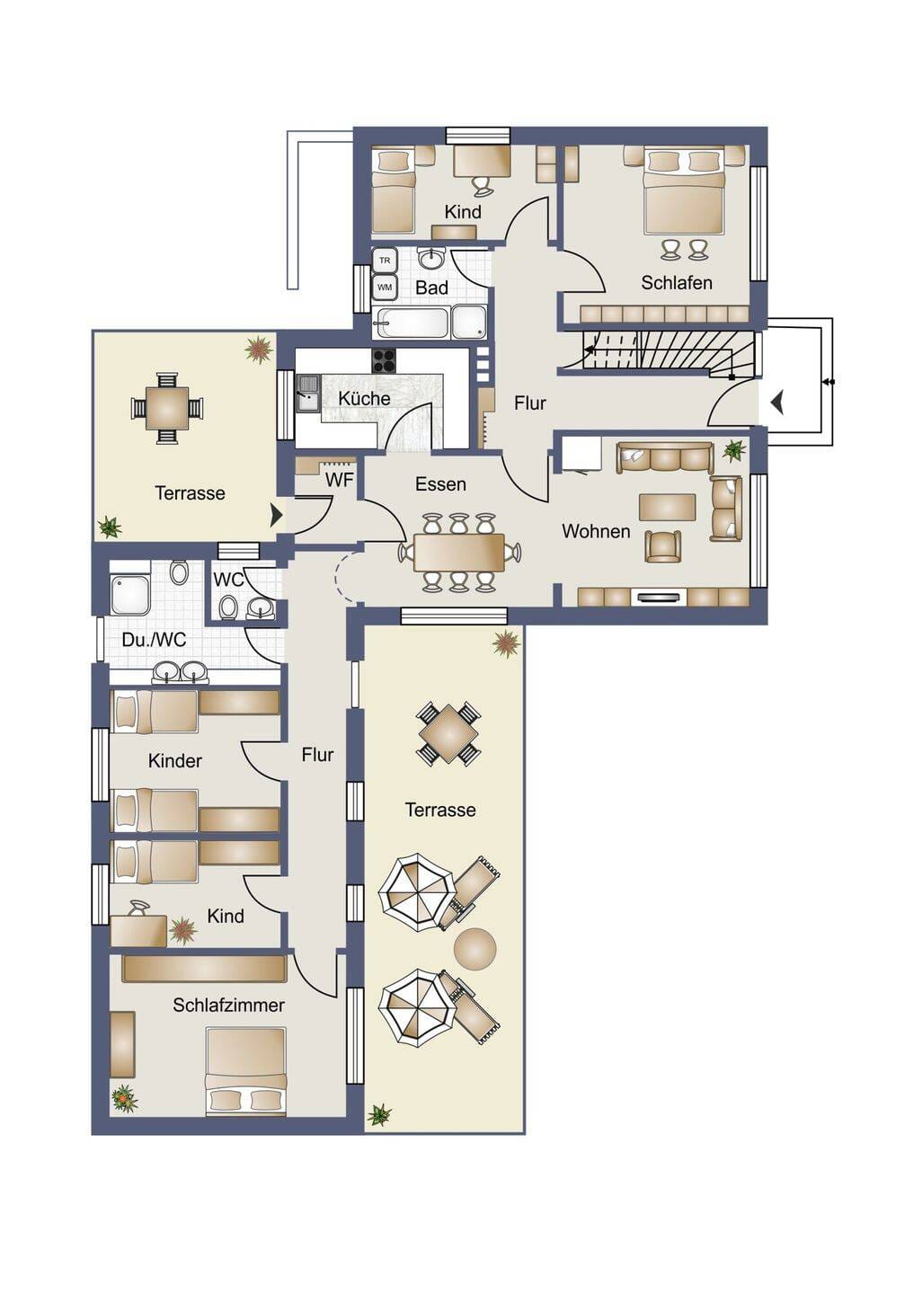 Immobilie in Emsbüren - IMMOBILIEN GUMNIOR präsentiert: großzügiges Einfamilienhaus  im Außenbereich von Emsbüren - Bild 4