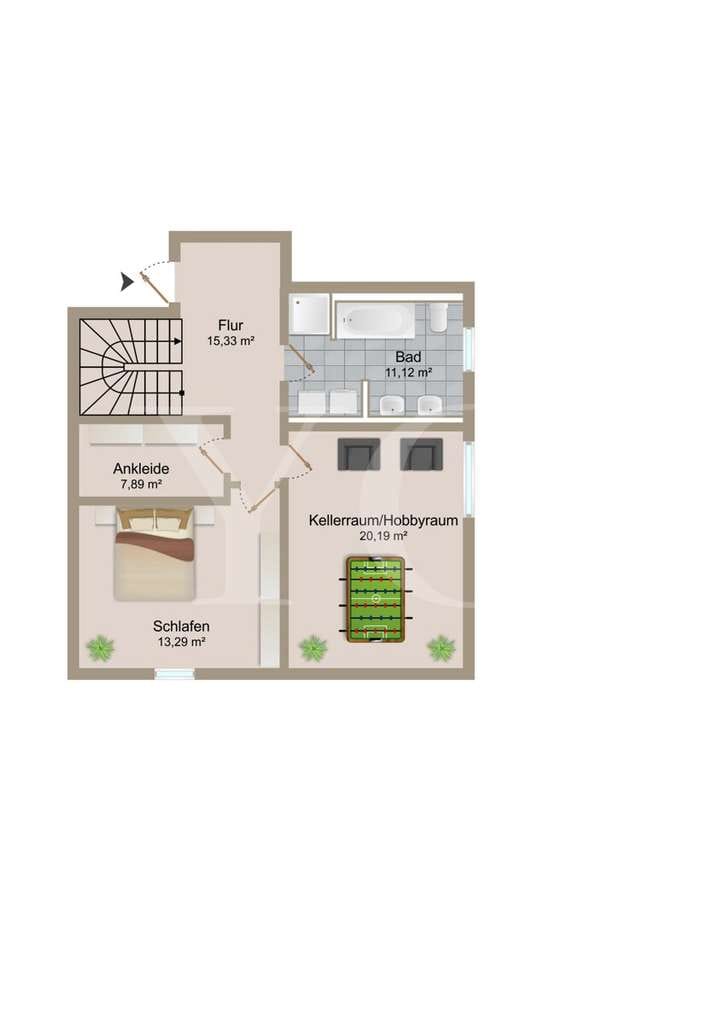 Immobilie in Egenhofen - Wohnen mit Hausgefühl: Exklusive Gartenwohnung auf zwei Ebenen – ab 649.000 € im Angebotsverfahren - Bild 2