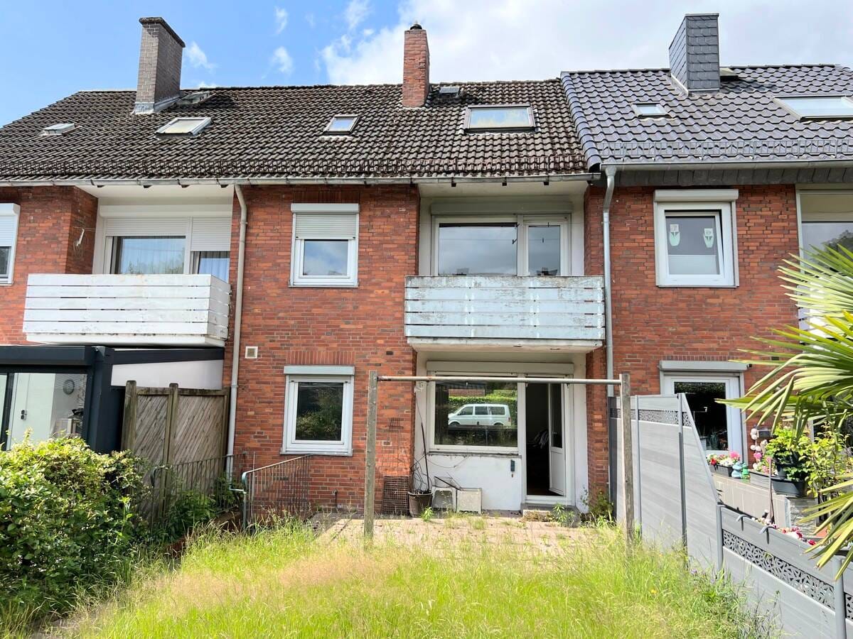 Immobilie in Bremen - PURNHAGEN-IMMOBILIEN -  Reihenmittelhaus in zentraler Lage von Bremen-Walle! - Bild 1