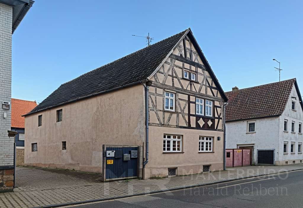 Immobilie in Groß-Rohrheim - Historisches Fachwerkhaus | Kernsaniert 2020 | 155 m² | Innenhof - Bild 0