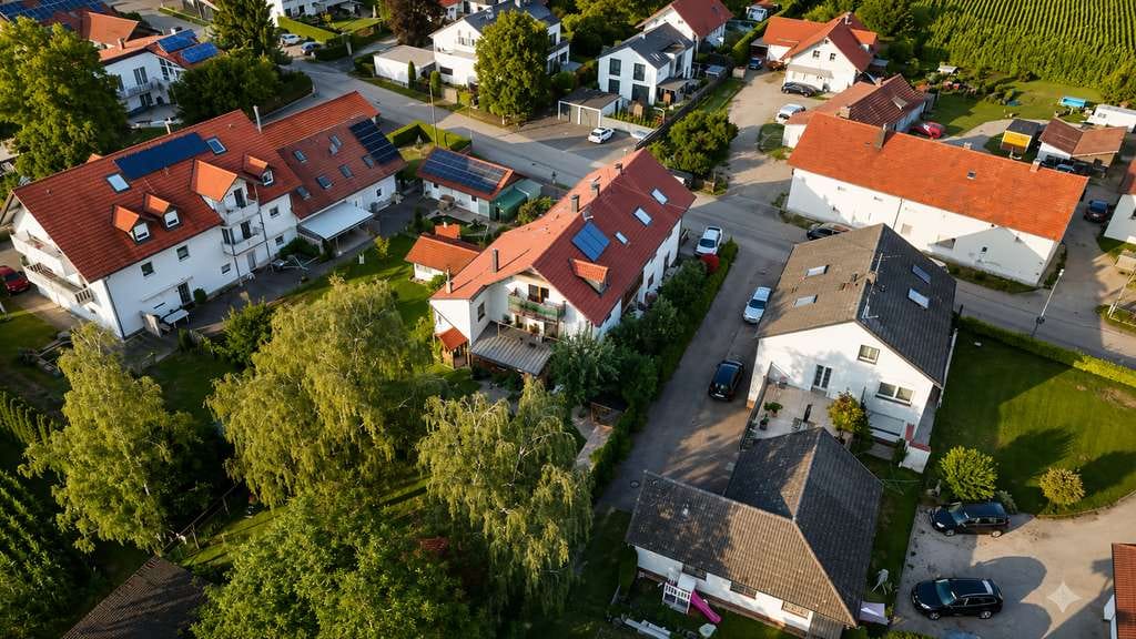 Immobilie in Moosinning - Familienwohnung mit außergewöhnlichem Platzangebot und vielseitigem Hobbybereich - Bild 0