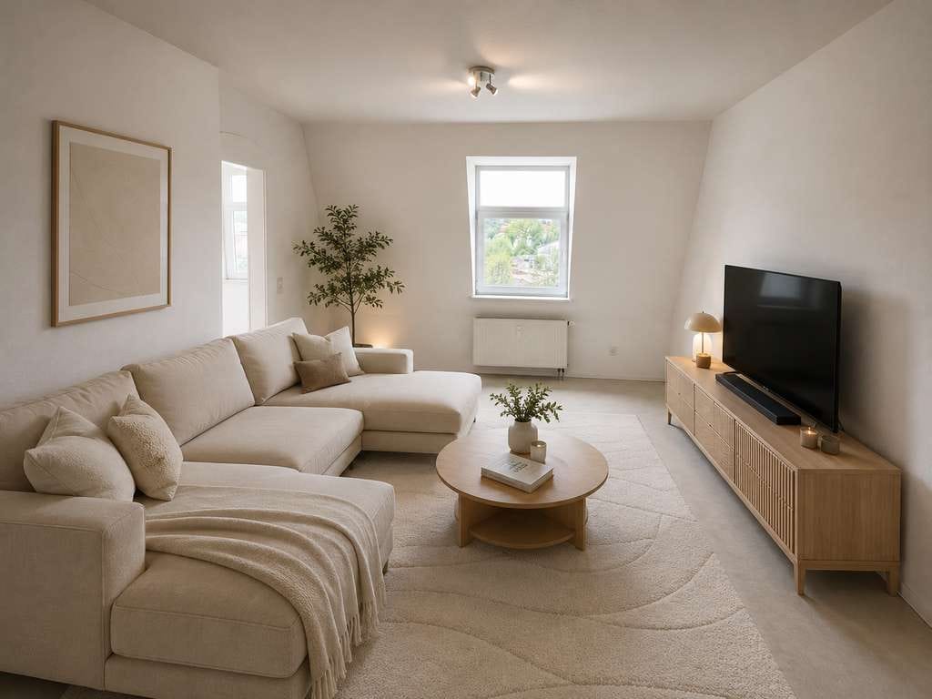 Immobilie in Pirna - Ruhige 2-Zimmer-Dachgeschosswohnung mit Stellplatz in Pirna - Bild 3