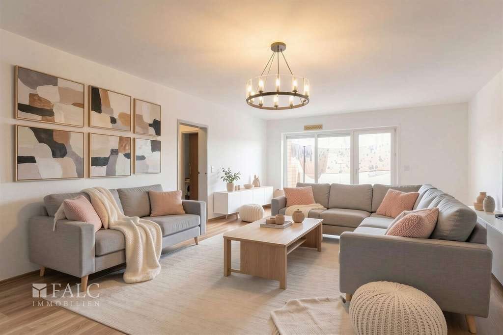Immobilie in Lollar - Kapitalanlage oder Zuhause: Helle 3-ZKB mit großer Loggia und Tiefgaragenstellplatz - Bild 3
