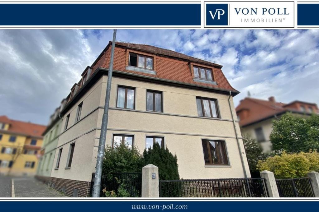 Immobilie in Weimar - Mehrfamilienhaus mit 3 Wohneinheiten | Weimar Nordvorstadt - Bild 0