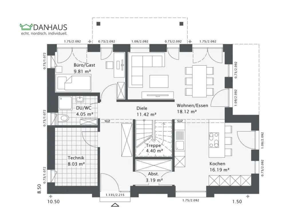 Immobilie in Lienen - Leben, wo es am schönsten ist – Ihr modernes Einfamilienhaus wartet! - Bild 2