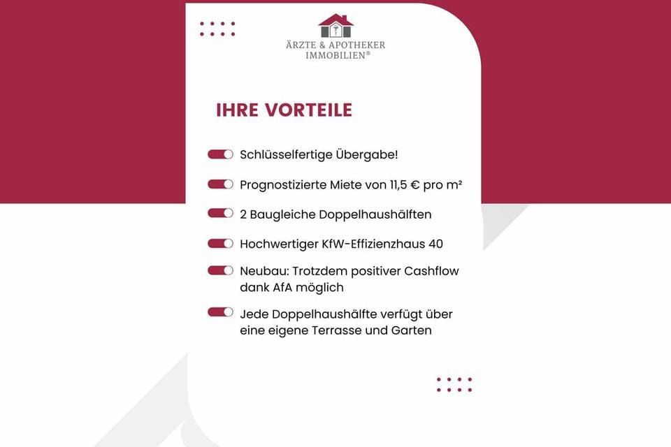 Immobilie in Martfeld - Investieren in Moderne: 
Schlüsselfertiges Neubau-Doppelhaus in Martfeld - Bild 0