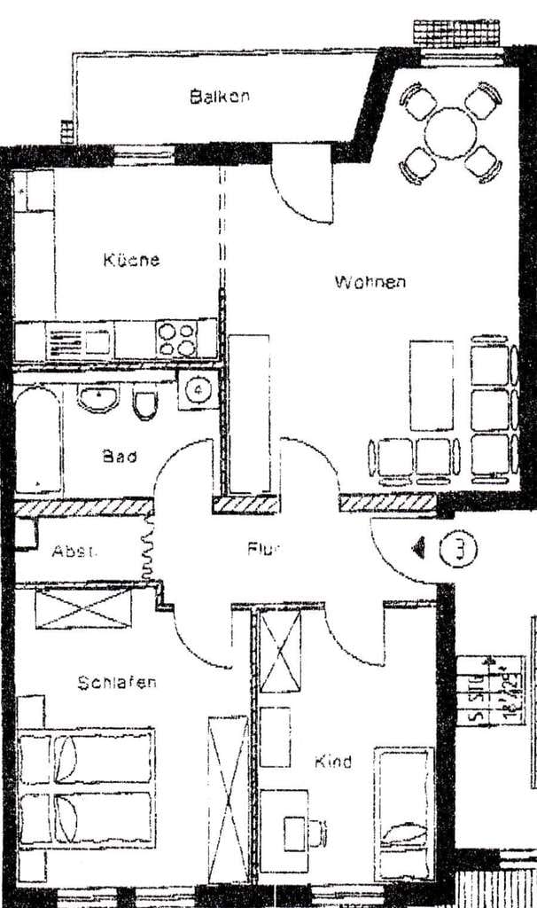 Immobilie in Machern - Sehr schöne Eigentumswohnung mit Garage - Bild 0
