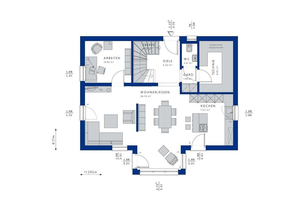 Immobilie in Zolling - Projektierung - ein Haus mit dem "gewissen Etwas" - Bild 4