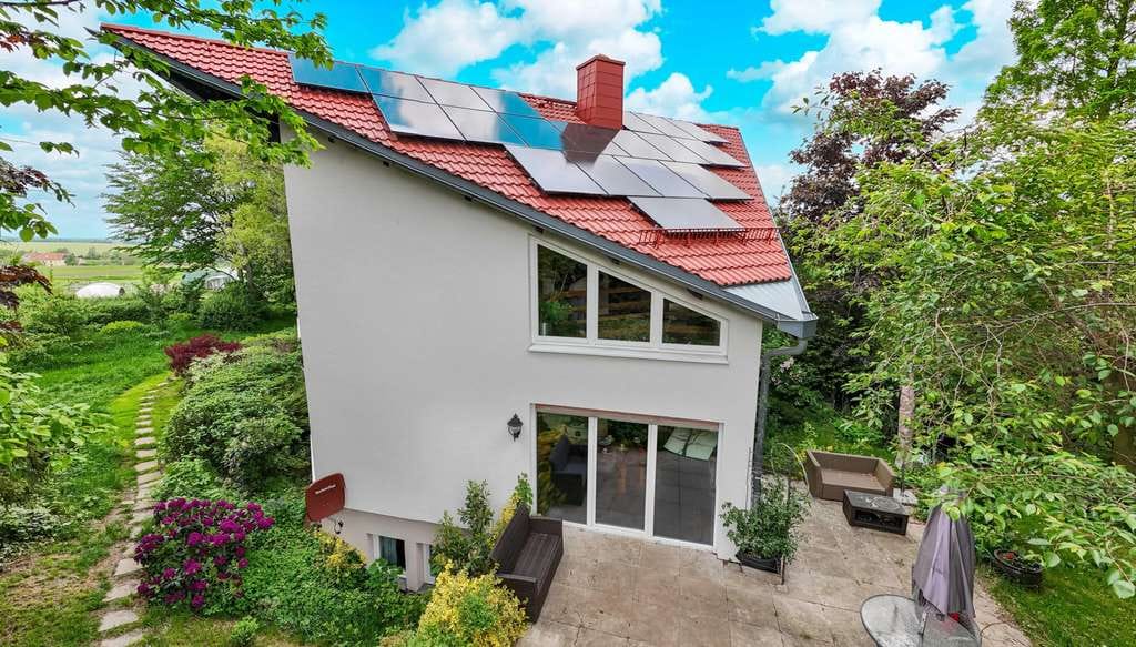 Immobilie in Tharandt - Stilvolles Architektenhaus in exklusiver Lage von Pohrsdorf - 100% Privatsphäre im Grünen - Bild 2