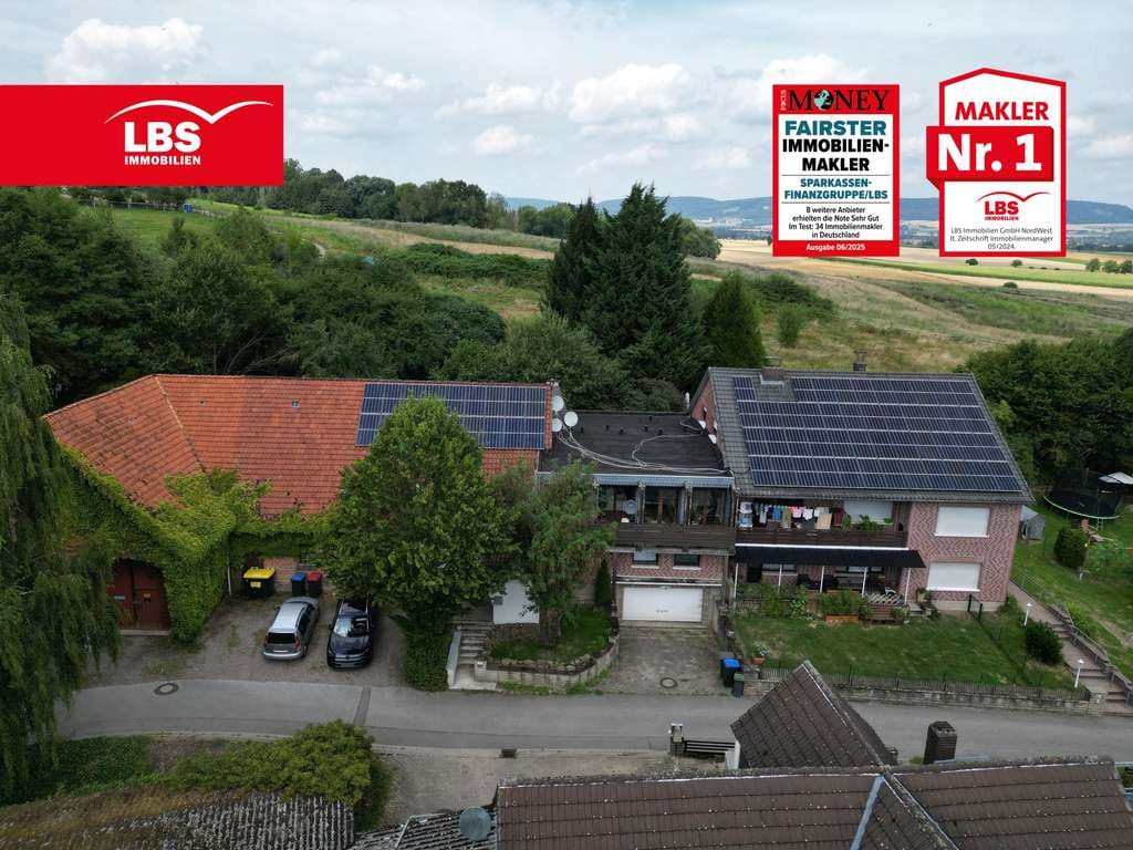 Immobilie in Hessisch Oldendorf - Außergewöhnliches Investment mit nachhaltigem Energiekonzept und einzigartigem Entwicklungspotenzial - Bild 0