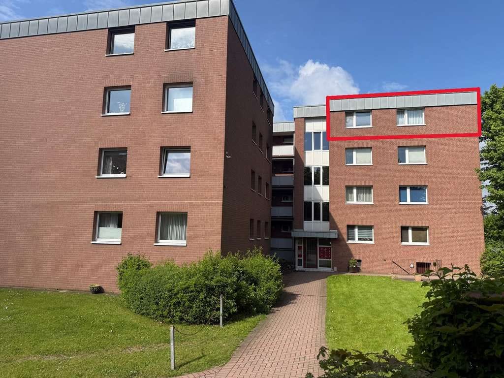 Immobilie in Heikendorf - WOHNEN ÜBER DEN DÄCHERN VON  HEIKENDORF Gepflegte 3-Zimmer-Eigentumswohnung mit Loggia und Weitblick - Bild 1