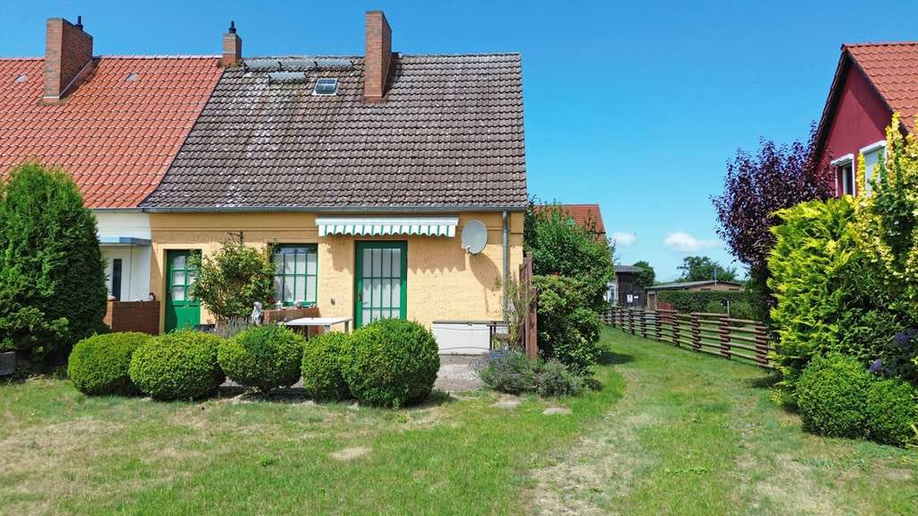 Immobilie in Rankwitz - Ihr neues Zuhause in der Stadt Usedom – gepflegte Doppelhaushälfte mit Garten - Bild 1