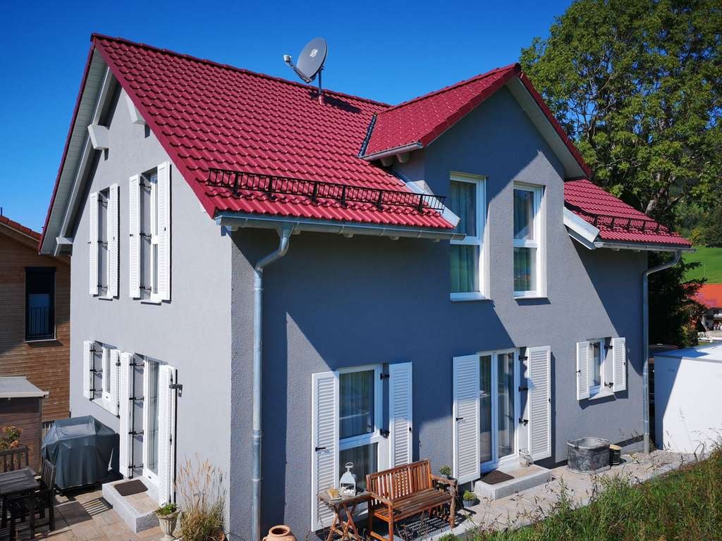 Immobilie in Weitnau - Modernes Einfamilienhaus mit Einliegerwohnung in KfW-Standard - schöne Ortsrandlage!! - Bild 1