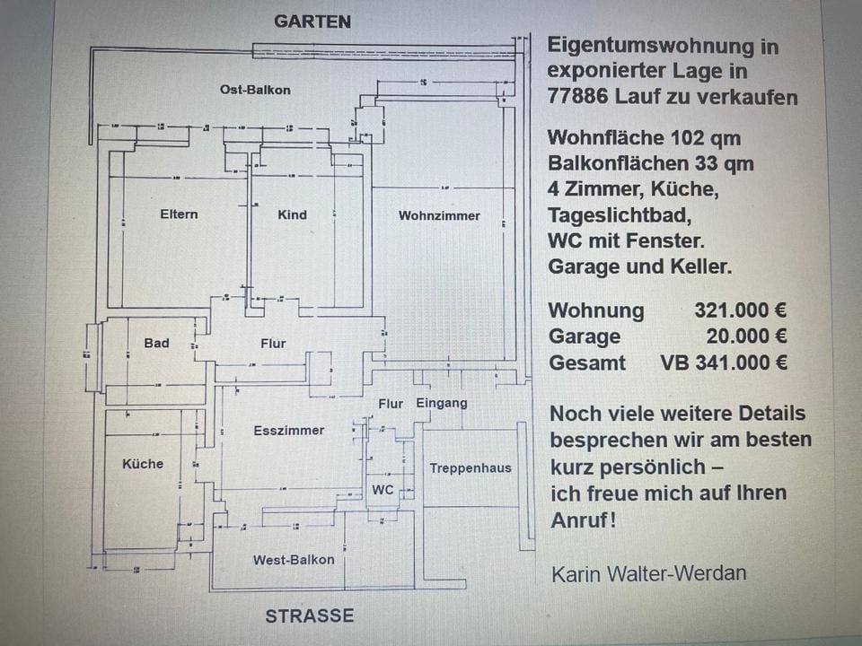Immobilie in Lauf - Traumhafte Lage Eigentumswhg in 77886 Lauf - Bild 0