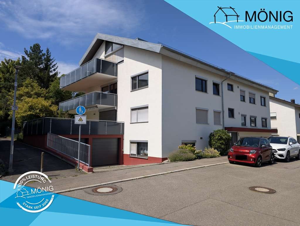 Immobilie in Böblingen - Große 2-Zimmer-Souterrainwohnung in Böblingen, ruhig gelegen in der Seitenstraße mit PKW-Stellplatz - Bild 0