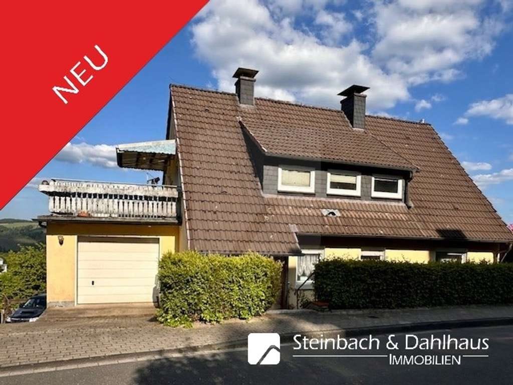 Immobilie in Schalksmühle - Schalksmühle Rotthausen - Einfamilienhaus mit zwei Wohneinheiten  - 756 m² Grundstück - Bild 0