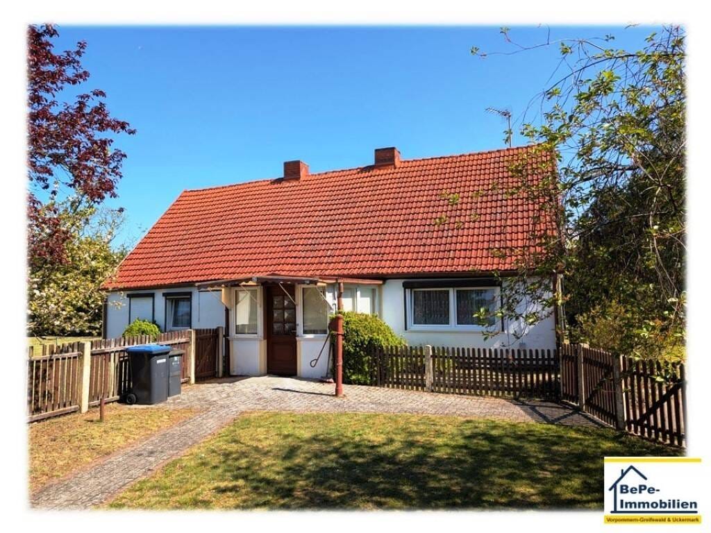 Immobilie in Ahlbeck - BePe-Immobilien- Refugium am Fenn -  Geräumiger Wohnsitz mit Potenzial, im „Naturpark Am Stettiner Haff“ - Bild 1