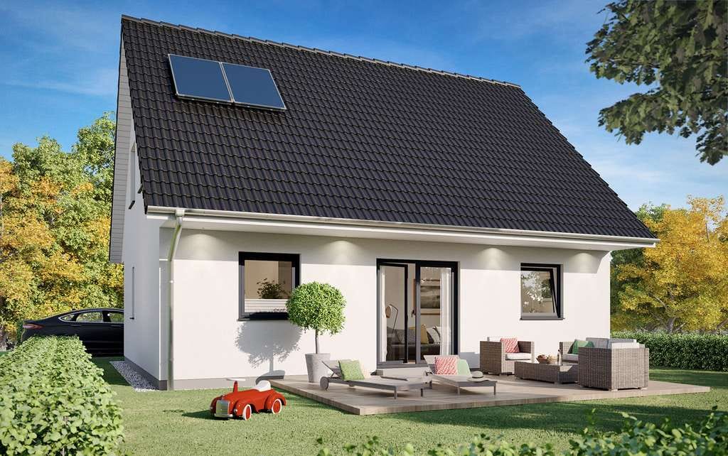 Immobilie in Gilten - Scanhaus 1,5-GESCHOSSER FERTIGHAUS: SH 122 - VAR. A1 + A3 + C1 - Bild 3