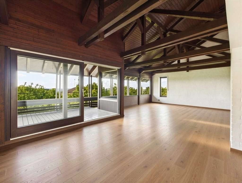 Immobilie in Steinach - Wohnen über der Donauebene. Besonderes Architektenhaus in Hanglage mit Kamin, Garten & Weitblick - Bild 4