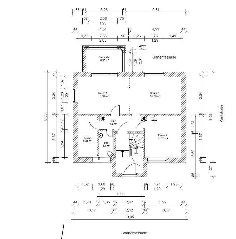 Immobilie in Oschatz - villenähnliches EFH in Oschatz mit sonnigem Grundstück - Bild 1