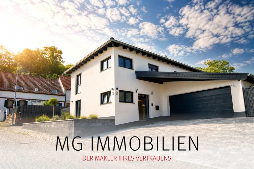 Immobilie in Mittelbrunn - MG| Exklusiver Smart-Home-Neubau mit Doppelgarage, Klimatisierung und Premium-Ausstattung - Bild 0
