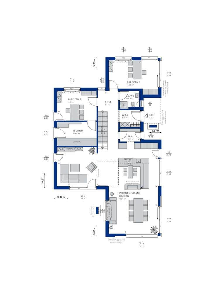 Immobilie in Sankt Margarethen - Lichtdurchflutet, offen, grenzenlos: Ihr Leben im Bauhaus-Stil. - Bild 4