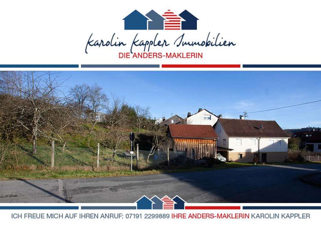 Immobilie in Oppenweiler - Ein Platz für Neues – Abrisshaus mit Weitblick am Oberen Reichenberg in Oppenweiler - Bild 0
