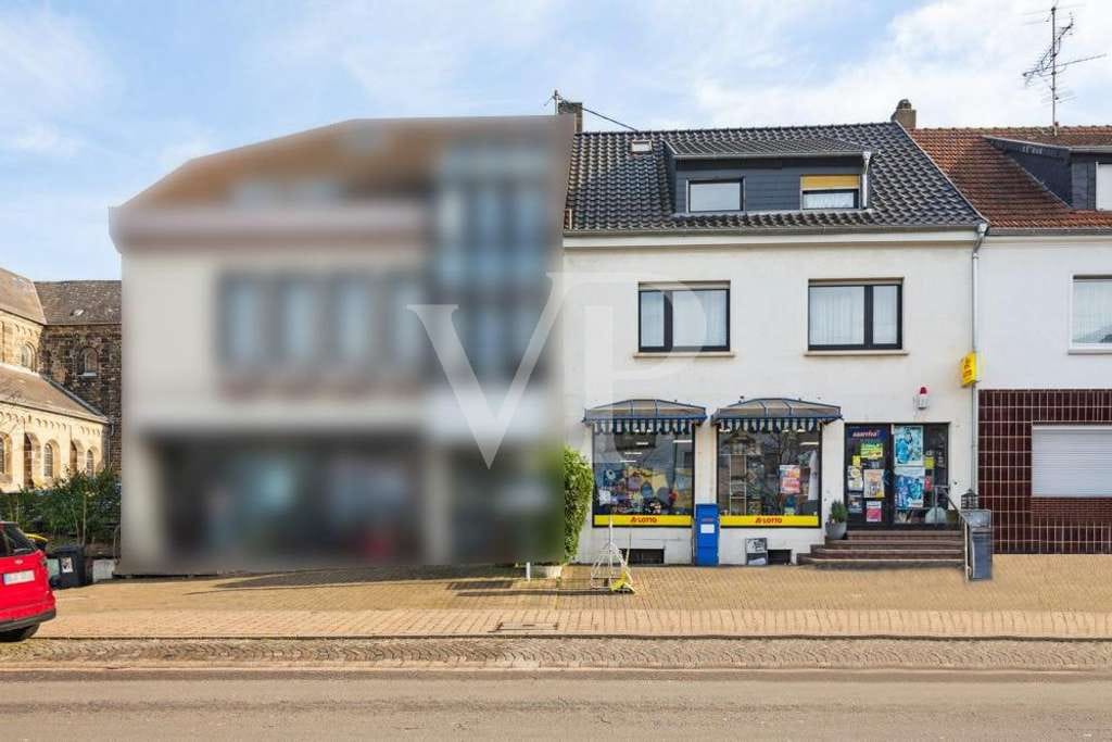 Immobilie in Ensdorf/Saar - Wohnen und Arbeiten unter einem Dach - Bild 1