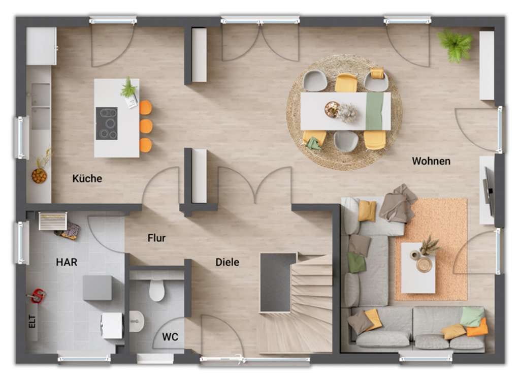 Immobilie in Osterholz-Scharmbeck - Attraktives Landhaus für junge Paare in Osterholz-Scharmbeck - Bild 4