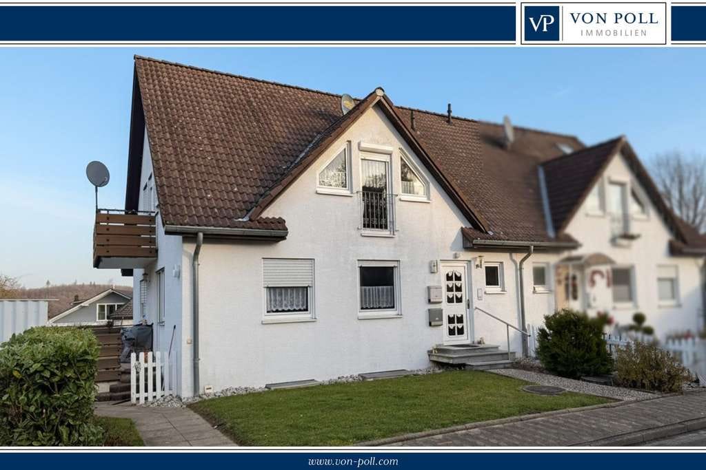 Immobilie in Northeim - Doppelhaushälfte in begehrter Wohnlage von Hammenstedt - Bild 1