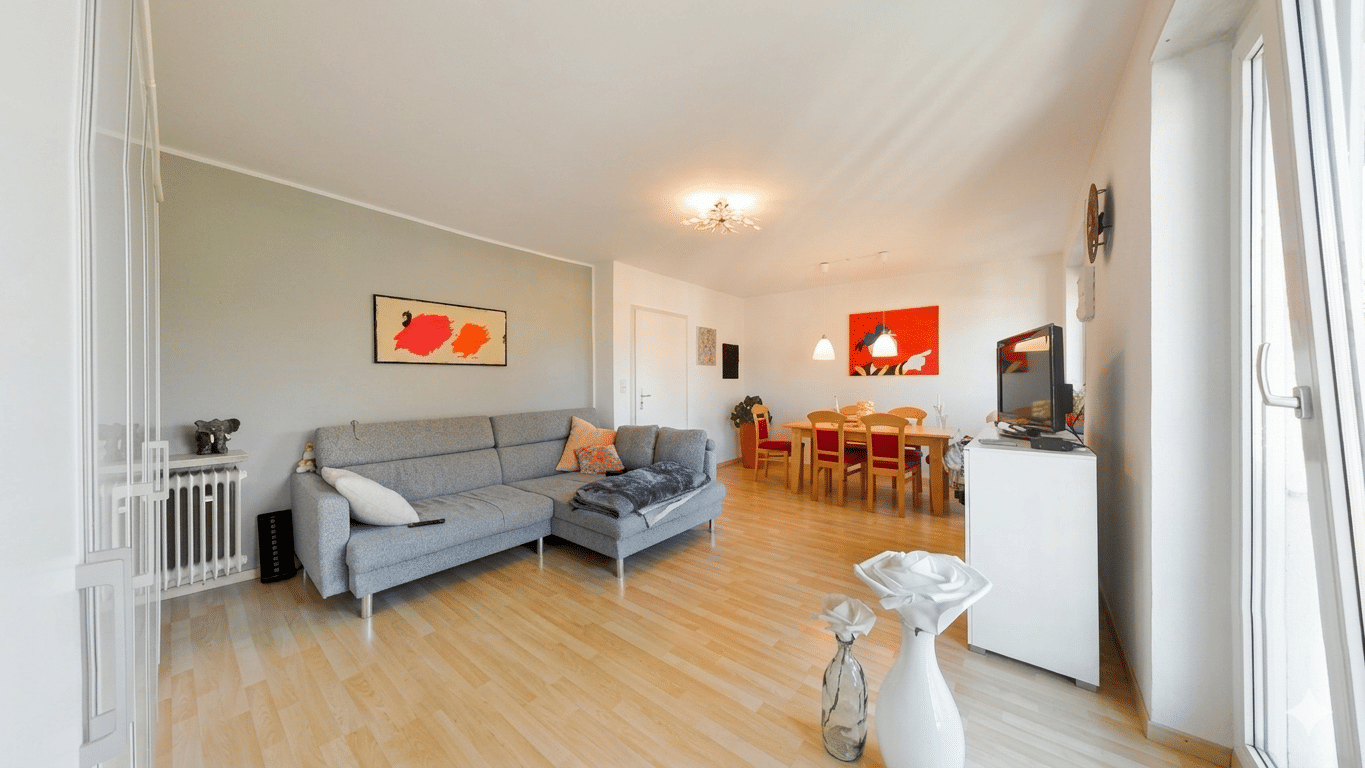 Immobilie in Stadtbergen - Helle 3-Zimmer-Wohnung in ruhiger Lage von Stadtbergen - Bild 0