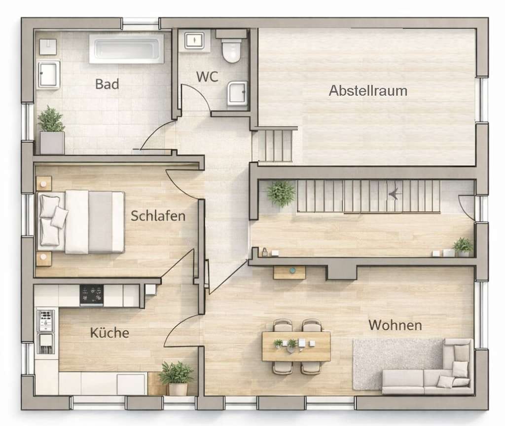 Immobilie in Bocholt - ZWEIFAMILIENHAUS mit PROJEKTCHANCE - Bild 2