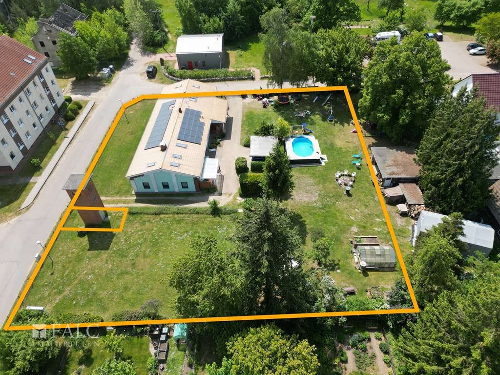 Immobilie in Ankershagen - Top moderne Solar+Wärmepumpen Energieversorgung+Pool & FeWo - Bild 1
