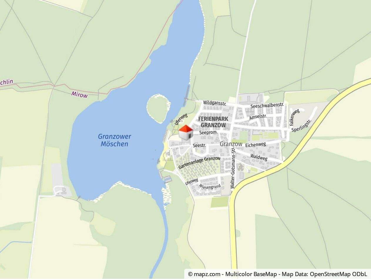 Immobilie in Mirow - Maisonettewohnung in Mirow Apatment mit Balkon zur Eigennutzung oder Vermietung seitlicher Seeblick - Bild 1