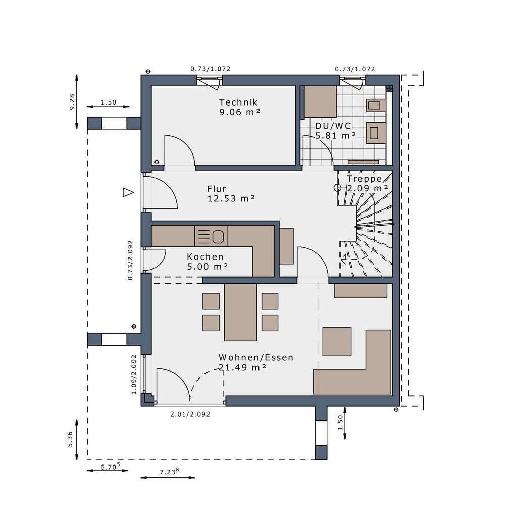 Immobilie in Waging am See - Präzise Wohnarchitektur: Ihr durchdachtes Zuhause - Bild 2