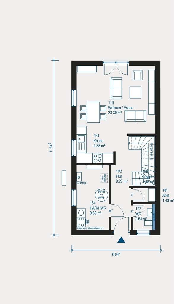 Immobilie in Erdweg - Doppeltes Glück - Euer neues Eigenheim. Natürlich von allkauf  - Bild 2