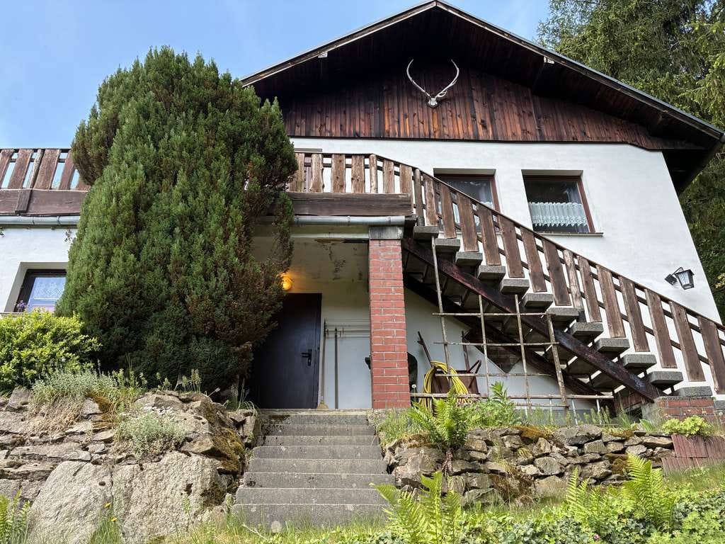 Immobilie in Großrückerswalde - Zweitwohnsitz / Wochenendhaus im 100% Erzgebirgsidyll - Bild 1