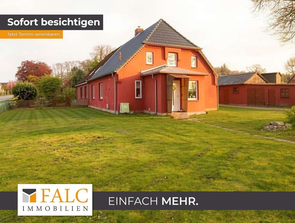 Immobilie in Vellahn - +++ Charmante DHH mit sonnigem Hof – Ihr neues Zuhause! +++ - Bild 0