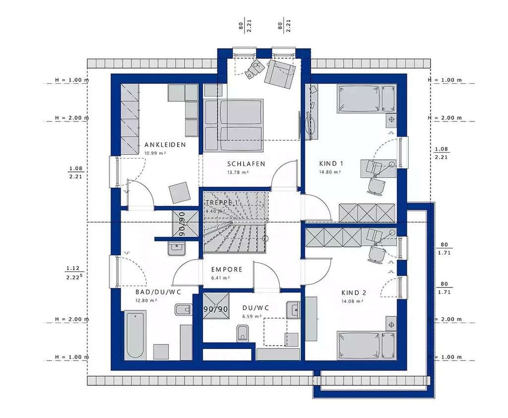Immobilie in Schaafheim - Ihr individuelles Zuhause - Bien-Zenker EVOLUTION 161 in Schaafheim - Bild 3